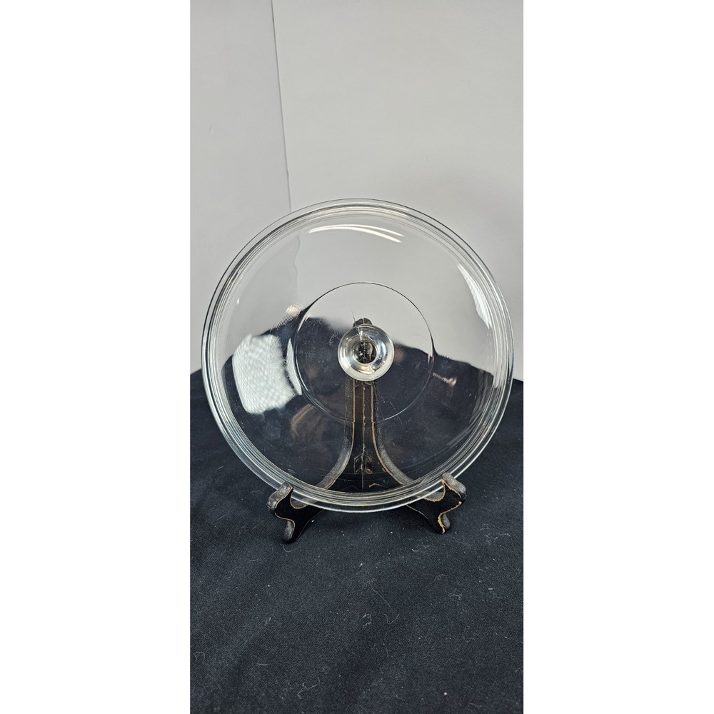 Vintage PYREX 6240 Clear Glass Casserole Lid Replacement 8.75" Round USA